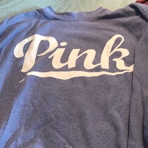 Pink crew neck